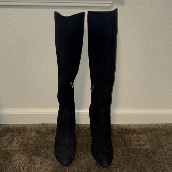 Nine west sancha almond toe stiletto heel boot - Picture 3 of 11